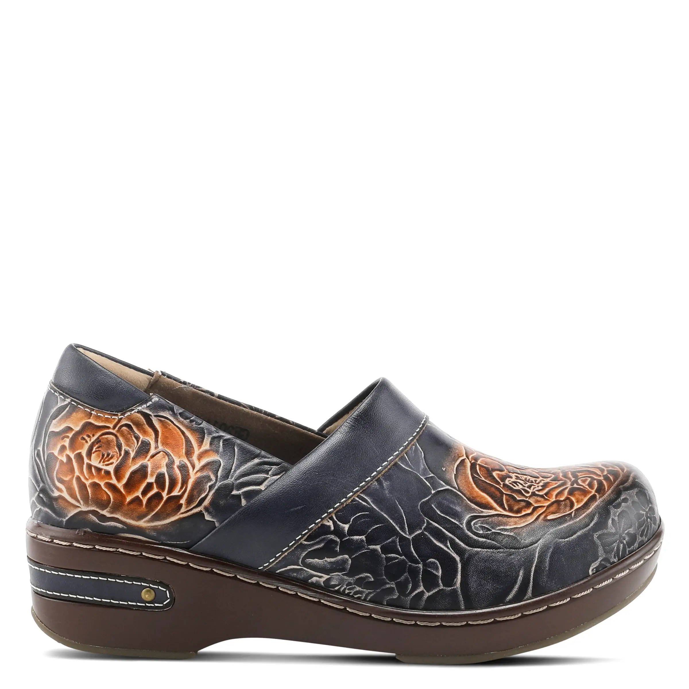 L`ARTISTE ELKAYJAY SLIP-ON CLOGS