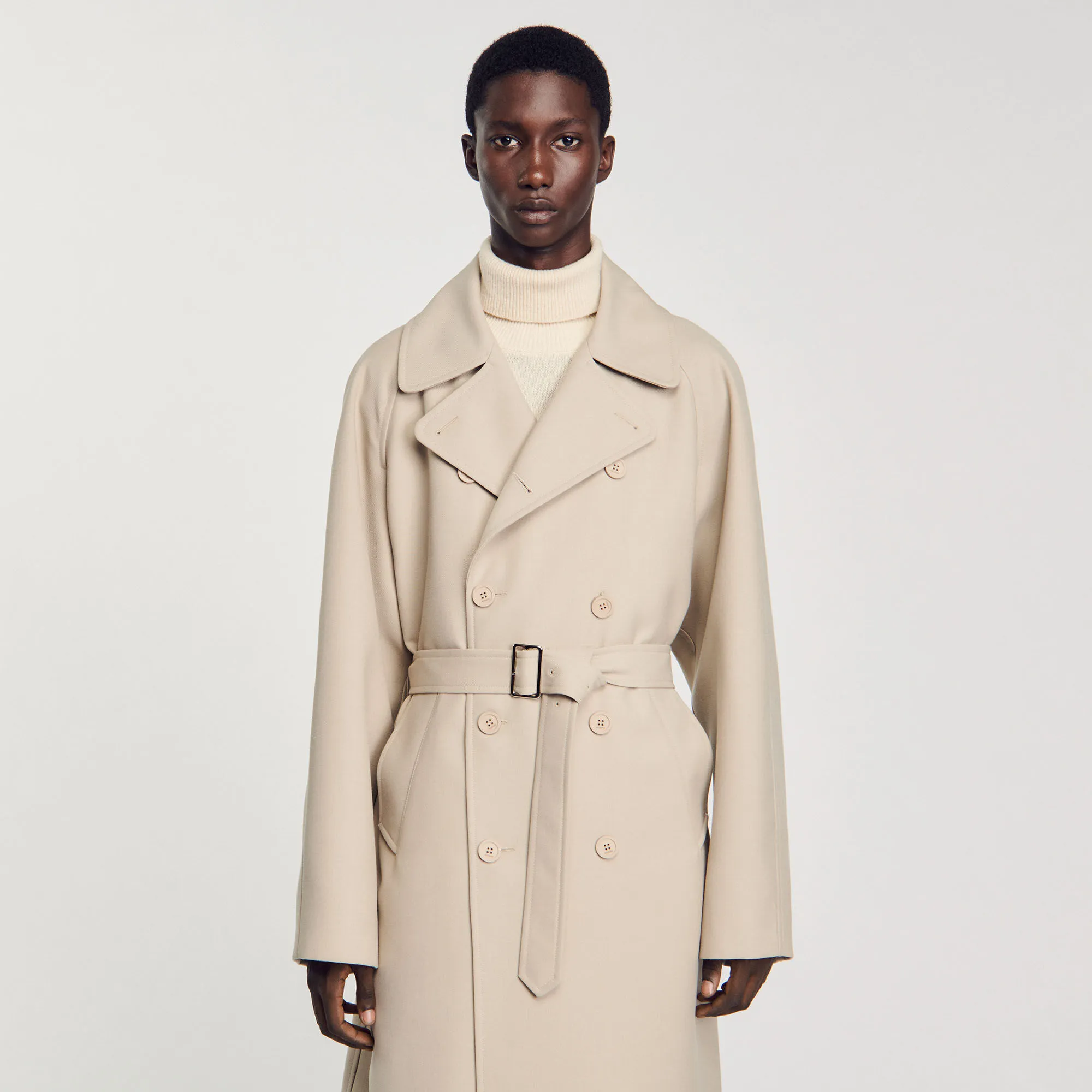 Long trench coat