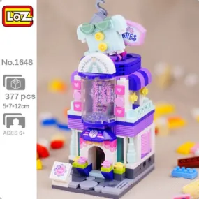 Loz LOZ Street Series - Clothing Store Building Bricks Set 19.5x16.5x4.5cm