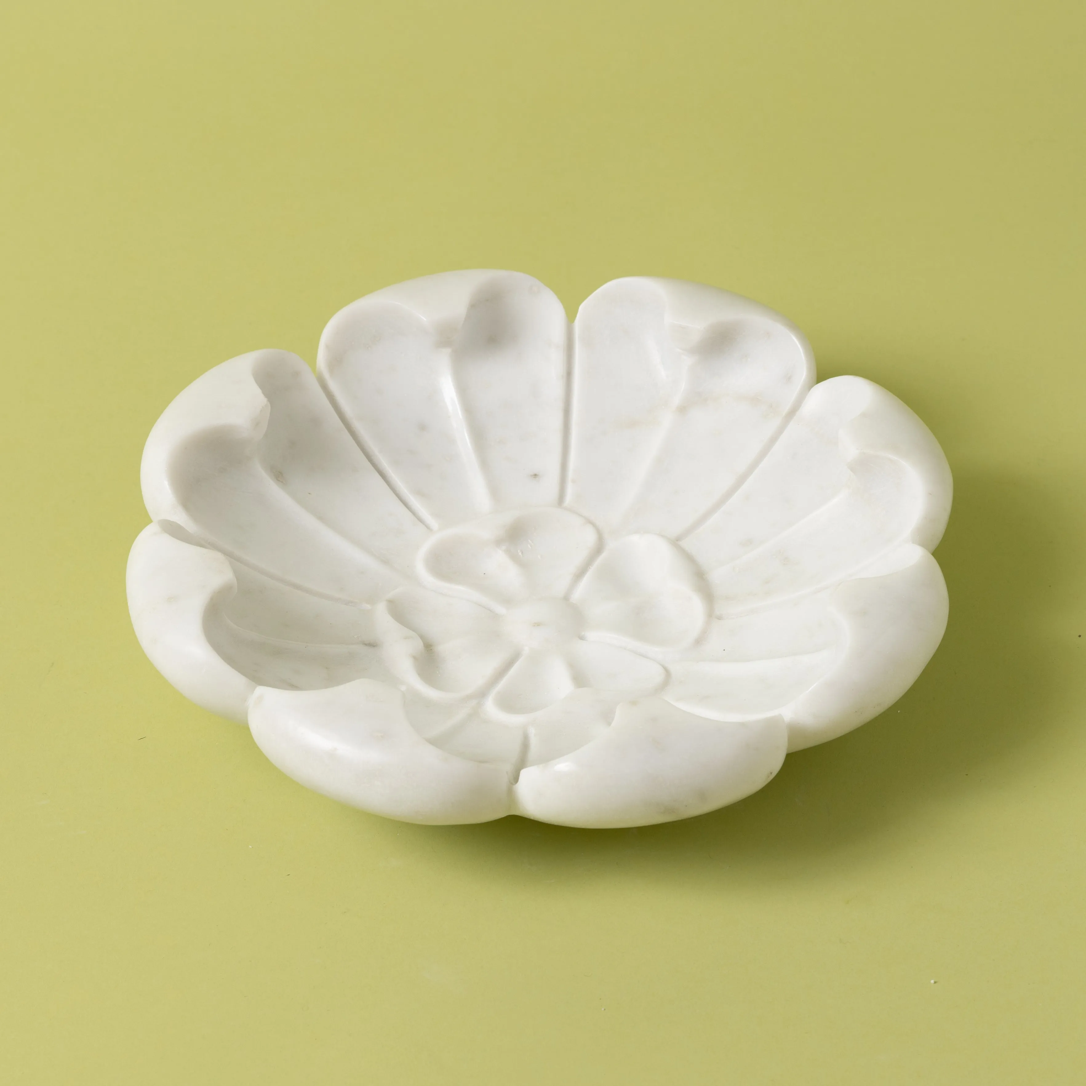 Marble Petal Bowl