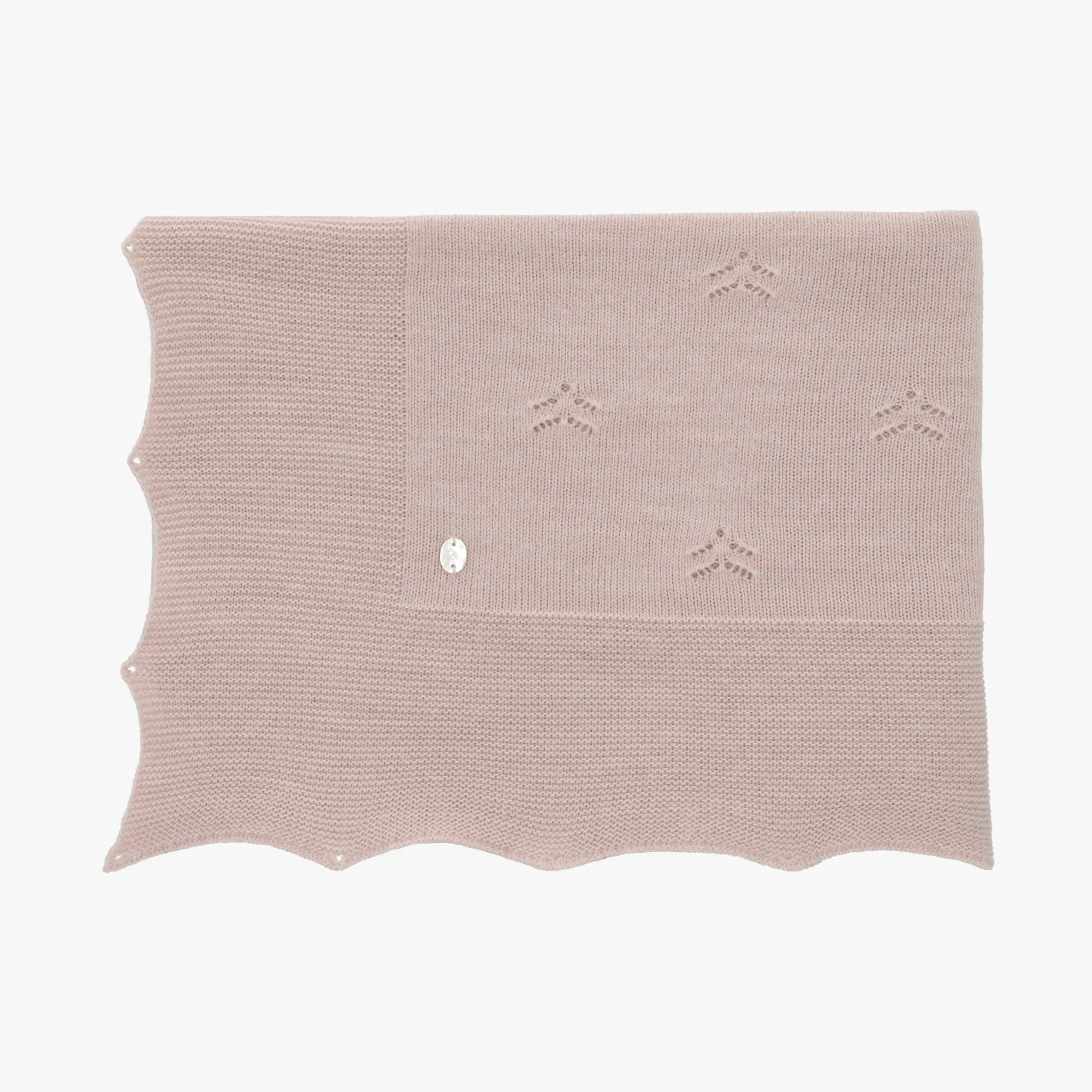 Martin Aranda Baby Fleur Knit Blanket