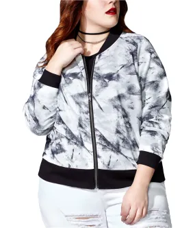 Mblm Womens Mesh Bomber Jacket