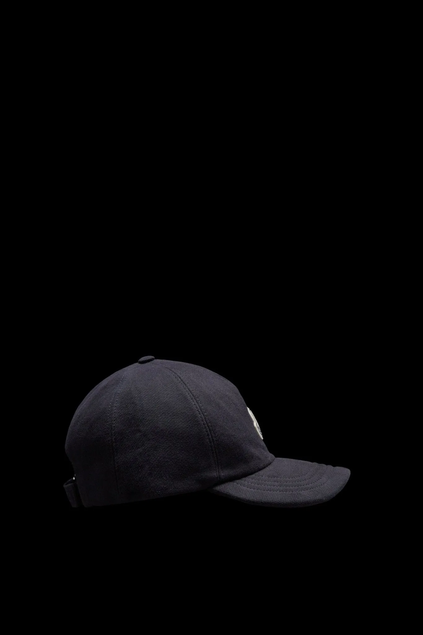 Moncler - Casquette en molleton Navy