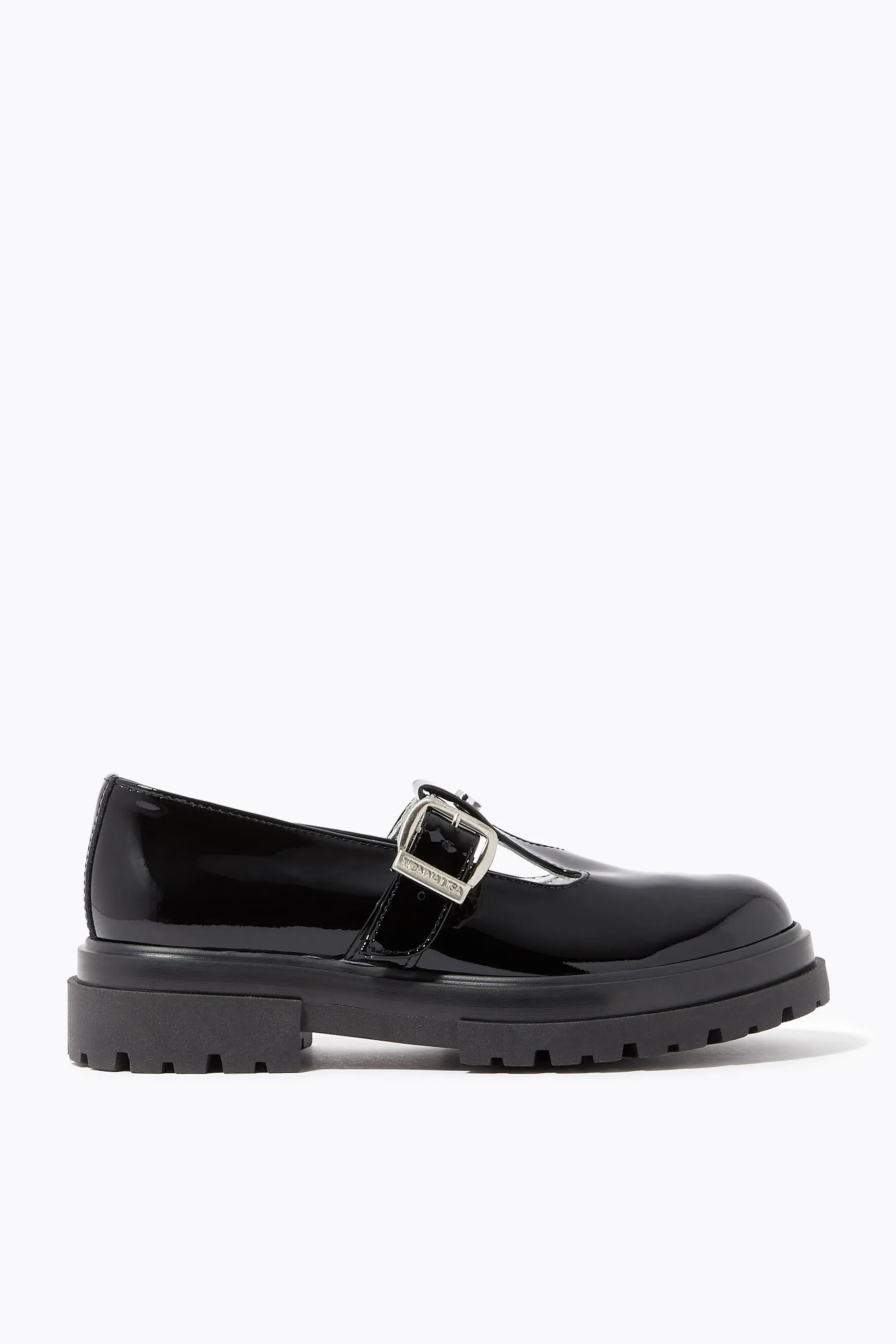 Monnalisa Leather Slip On Shoes