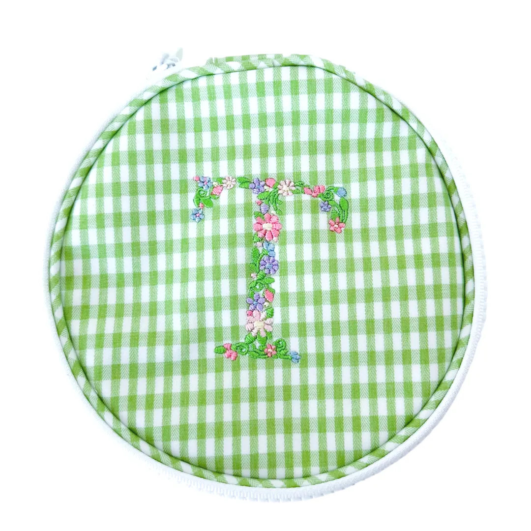 Monogrammed Roundup - Leaf