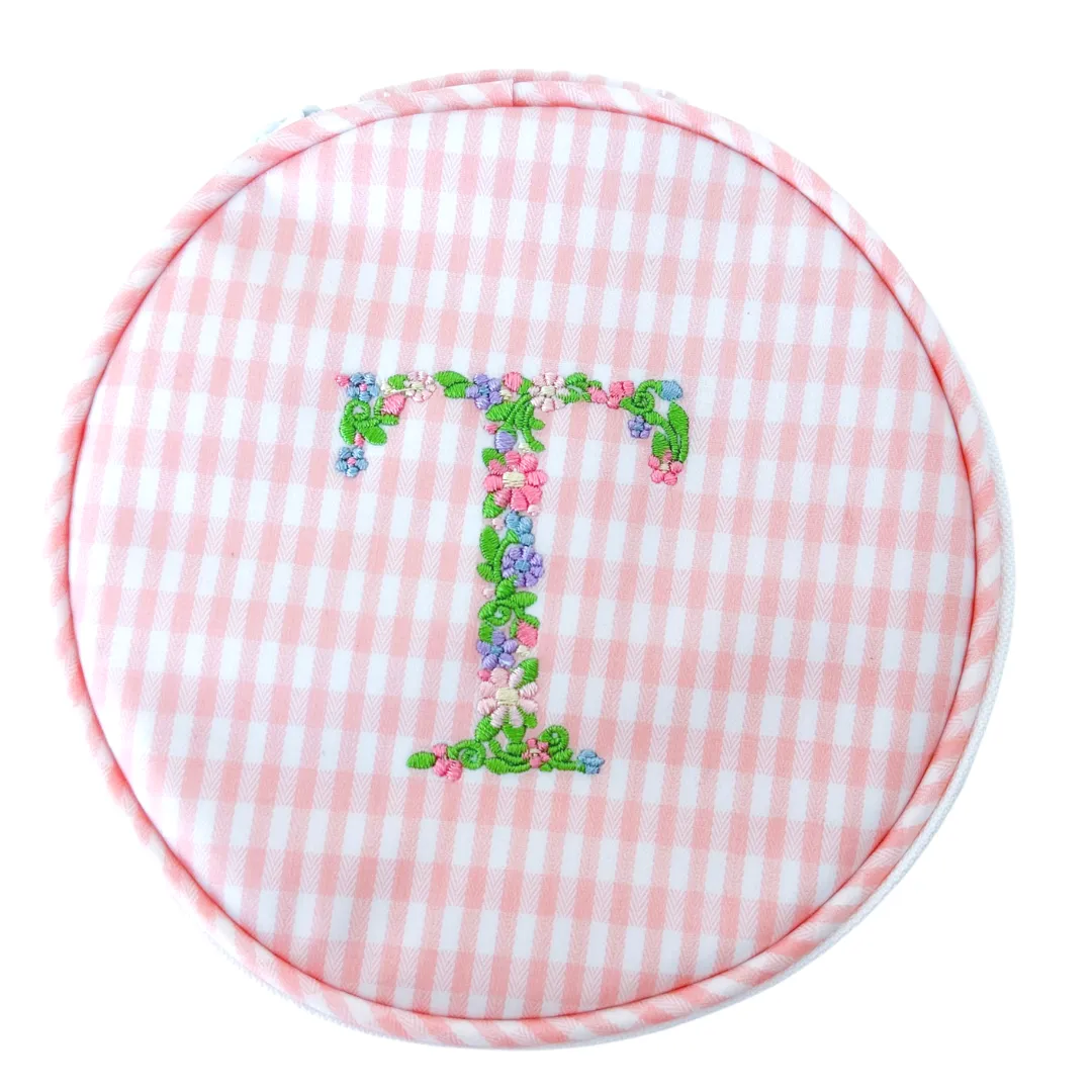 Monogrammed Roundup - Pink Taffy