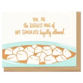 Mug of Hot Chocolate Card