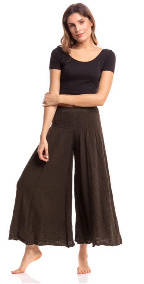 Nusantara pant 01976, wide leg crinkle (3 colors)