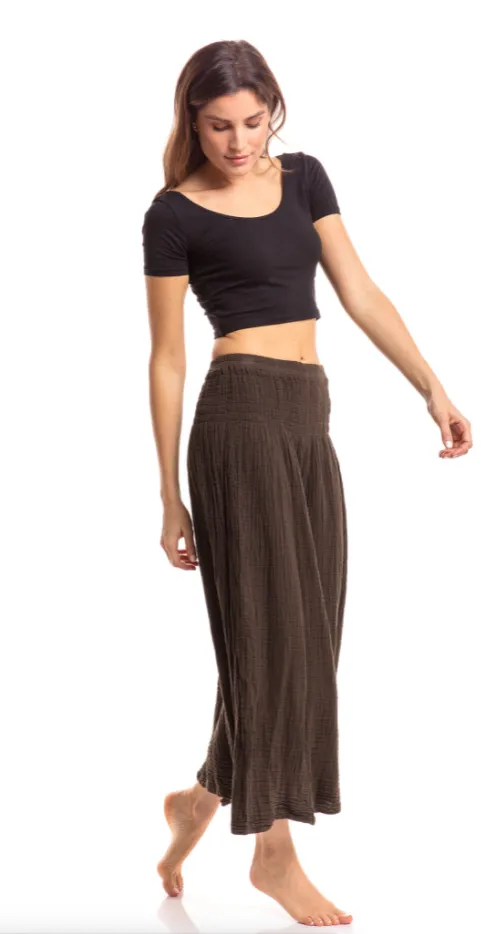 Nusantara pant 01976, wide leg crinkle (3 colors)