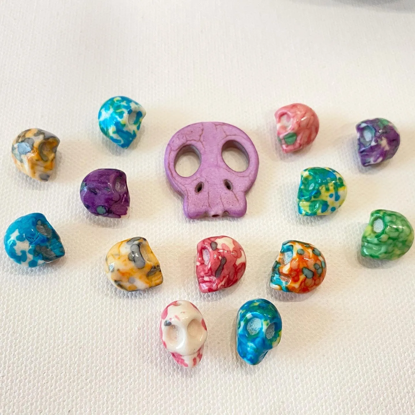 Pastel Skull Stretchy Kit