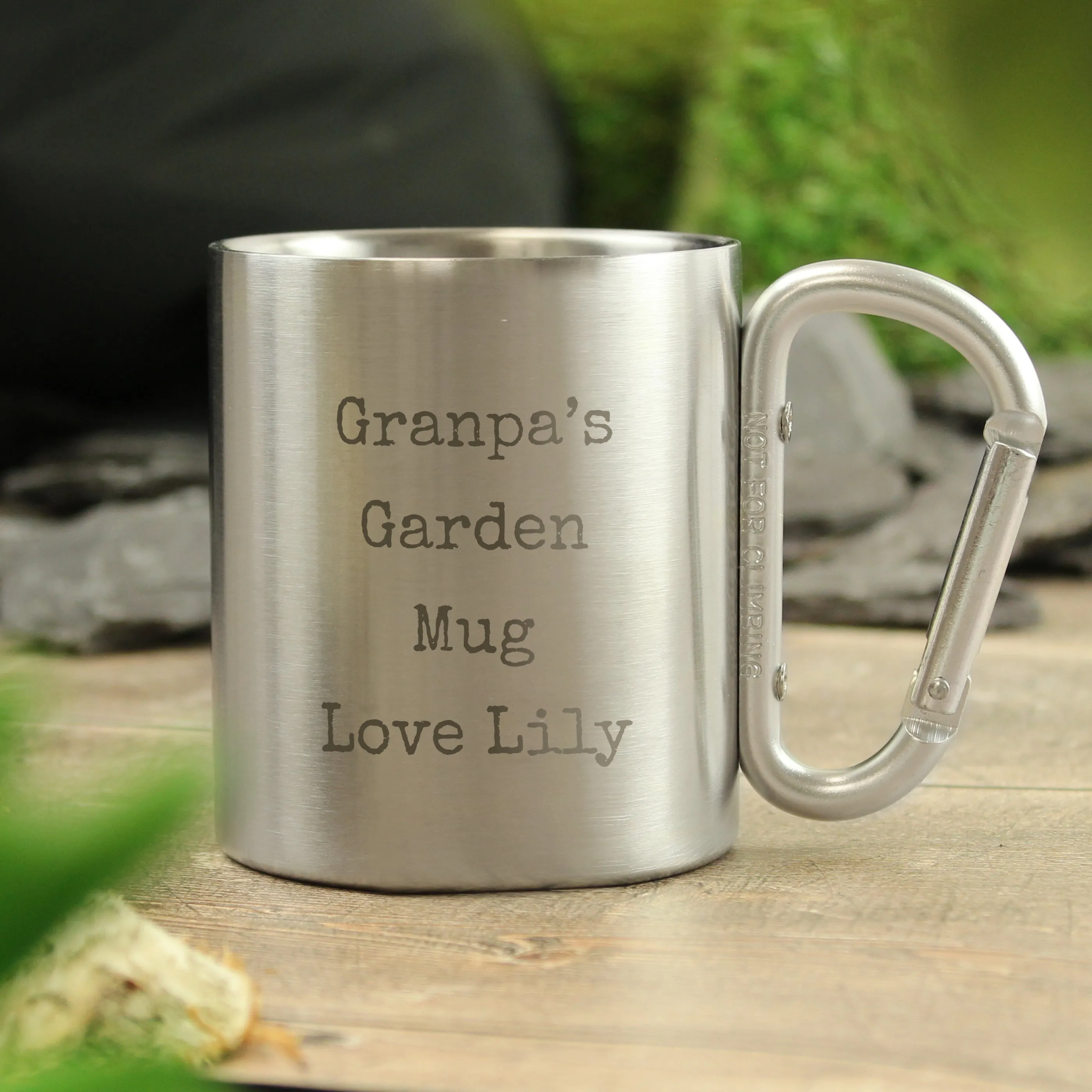 Personalised Free Text Metal Mug