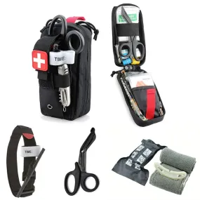 Pochette tactique médicale, IFAK / kit de premiers secours Clusgo - EMT medik