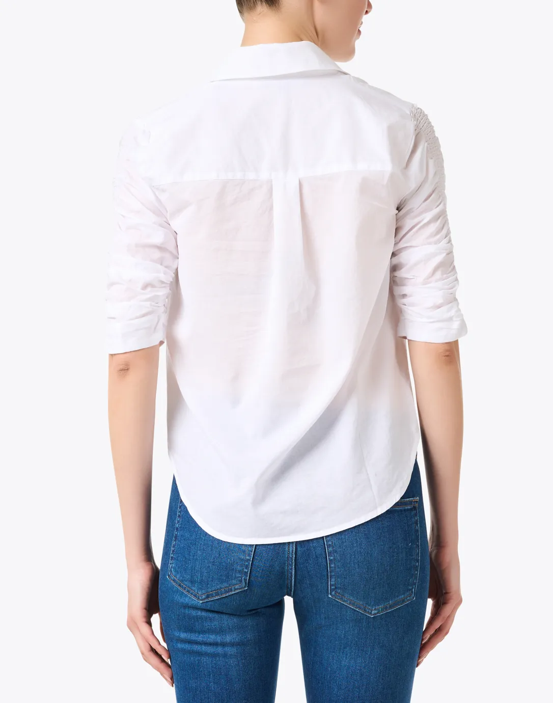 Porta White Cotton Shirt 