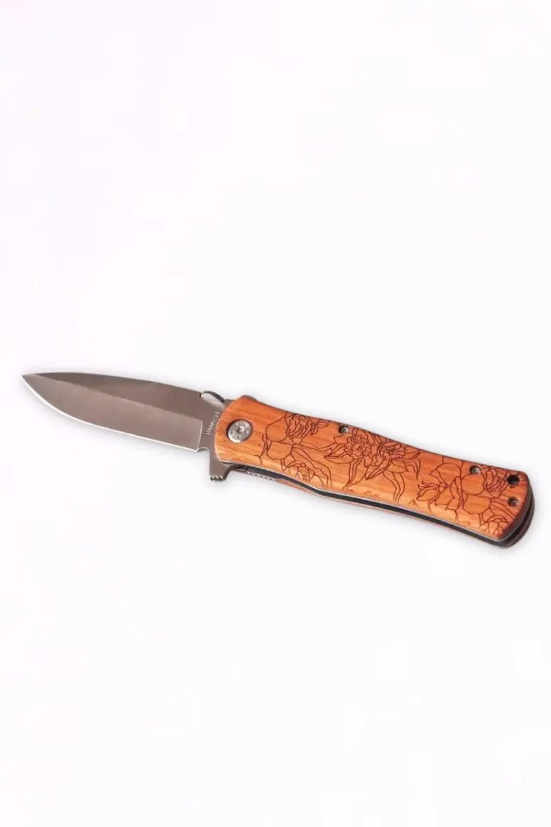 Rosewood Pocket Knife