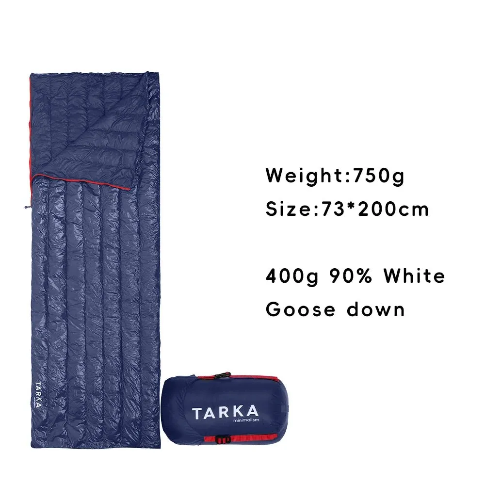 Sac de couchage ultraléger en duvet d'oie pour le bivouac / camping 750FP TARKA Outdoor - Minimalism