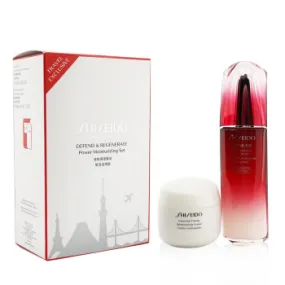 Shiseido Defend & Regenerate Power Moisturizing Set: Ultimune Power Infusing Concentrate N 100ml + Essential Energy Moisturi