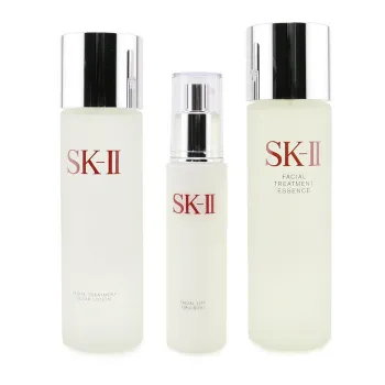 SK II Pitera Deluxe Hydrating  3-Pieces Set: Facial Treatment Essence 230ml + Facial Lift Emulsion 100g + Facial Treatment Clear