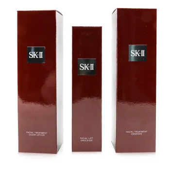 SK II Pitera Deluxe Hydrating  3-Pieces Set: Facial Treatment Essence 230ml + Facial Lift Emulsion 100g + Facial Treatment Clear