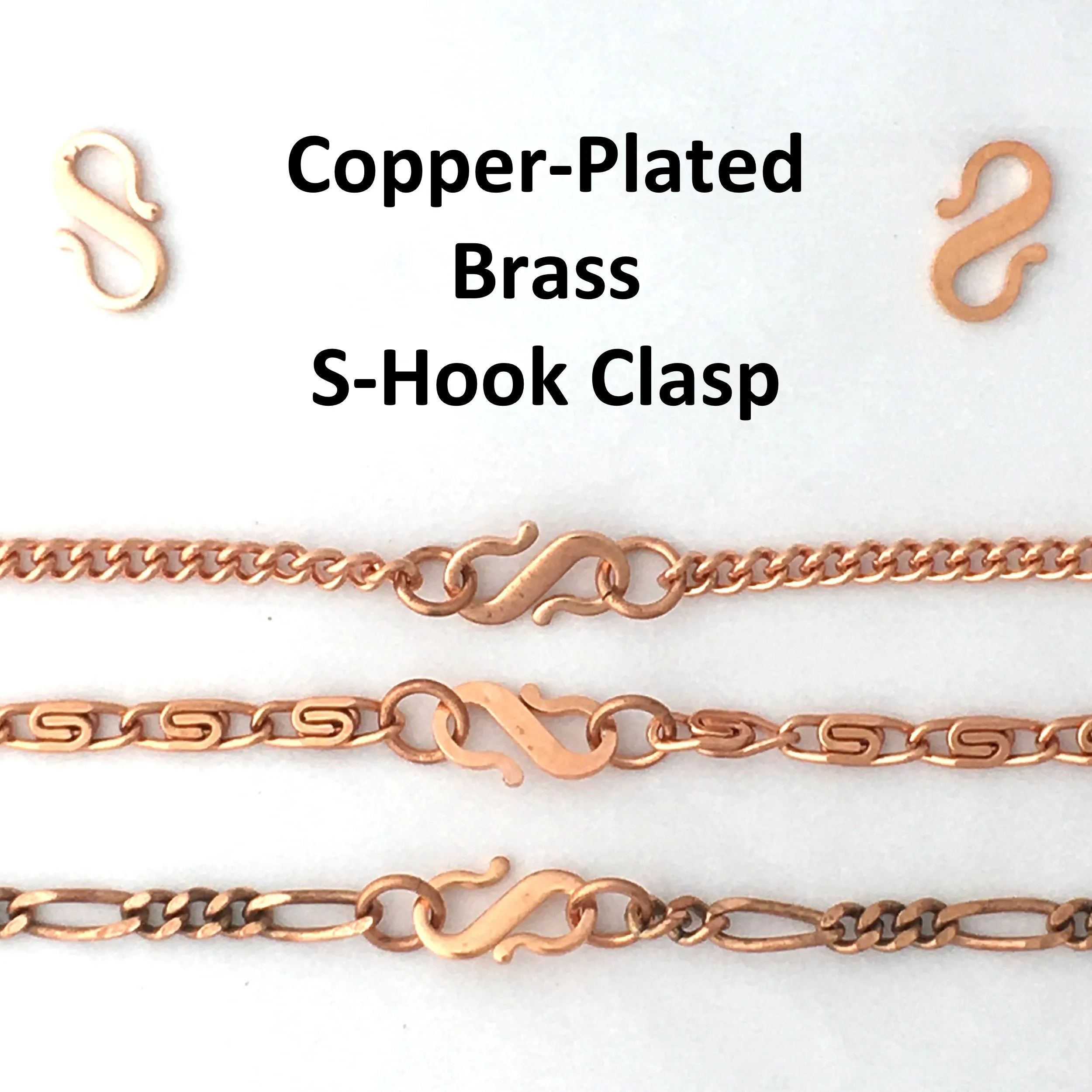 Solid Copper Necklace Chain Celtic Copper Fine Scroll Chain Necklace NC61 Celtic Necklace Chain Solid Copper Necklace 18 Inch Ch