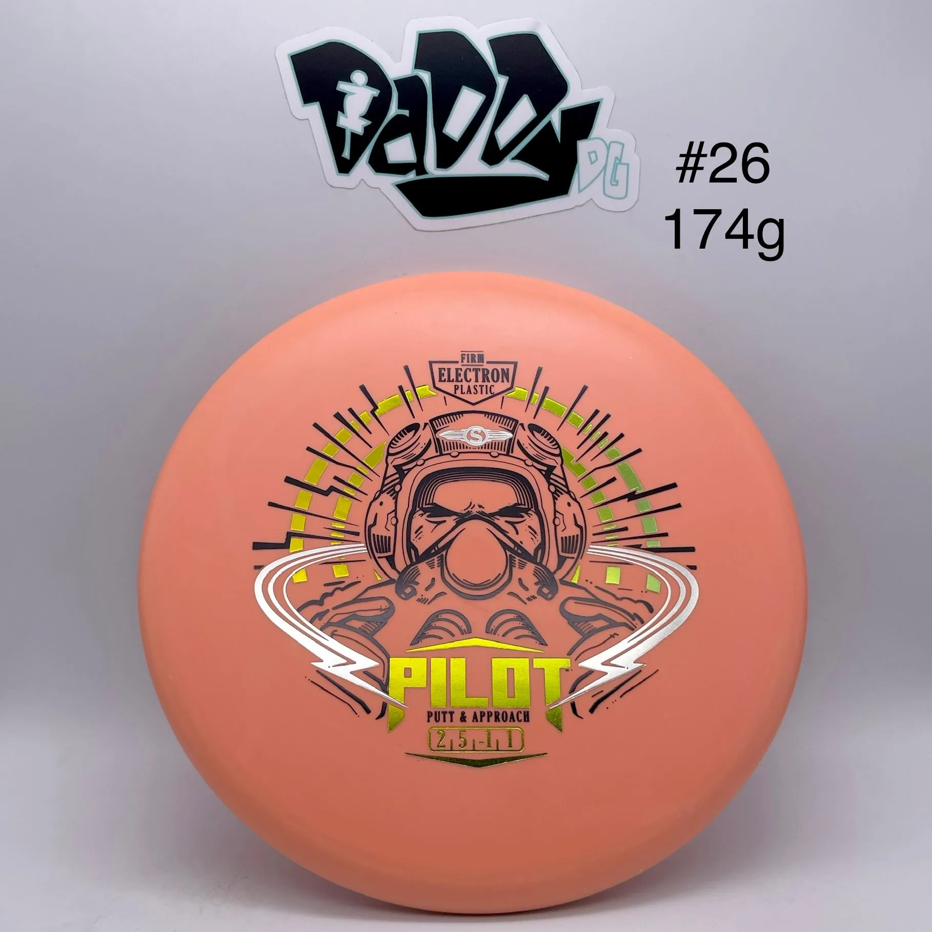 Streamline Discs Pilot Electron FIRM Putt & Approach