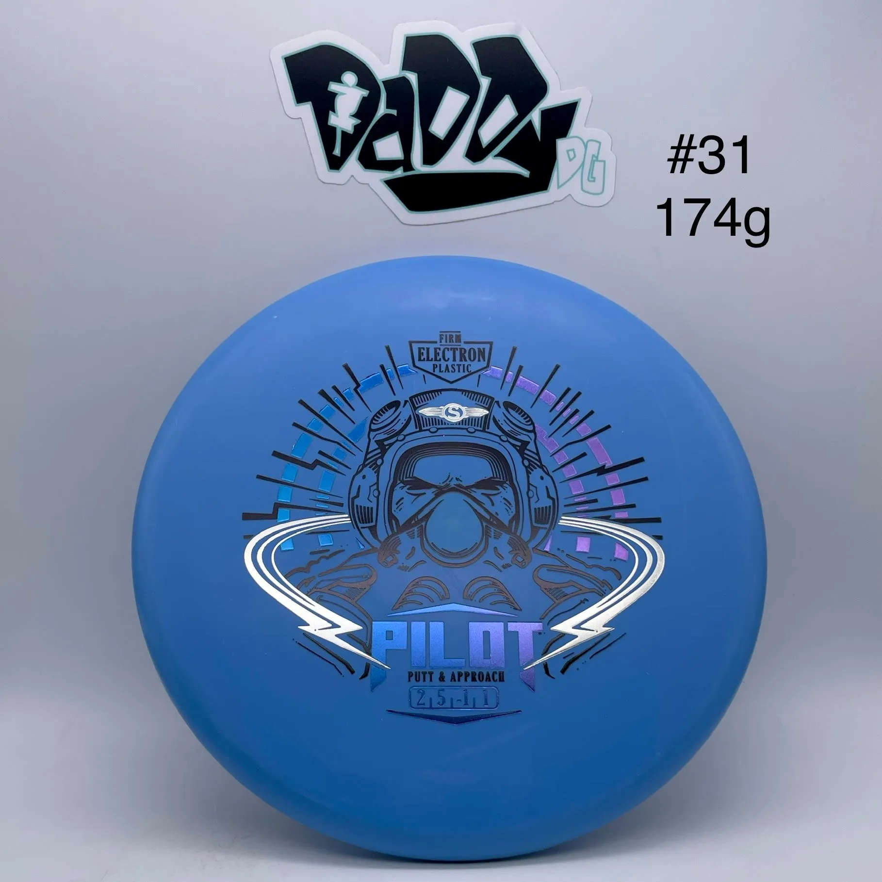 Streamline Discs Pilot Electron FIRM Putt & Approach