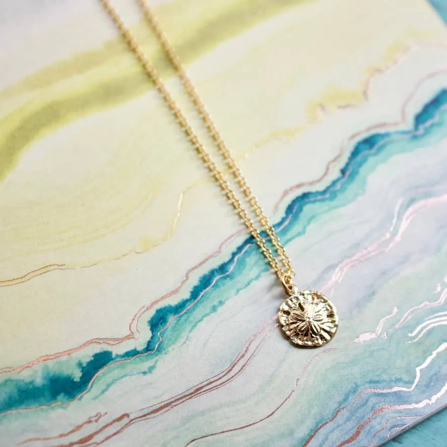 Super Tiny Shell Charm Necklace