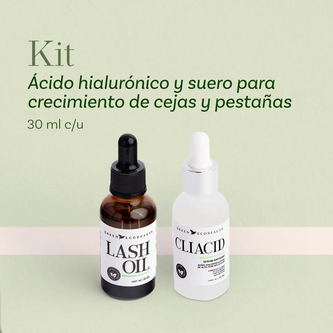 Sérum Facil de Ácido Hialurónico y Serum Pestañas