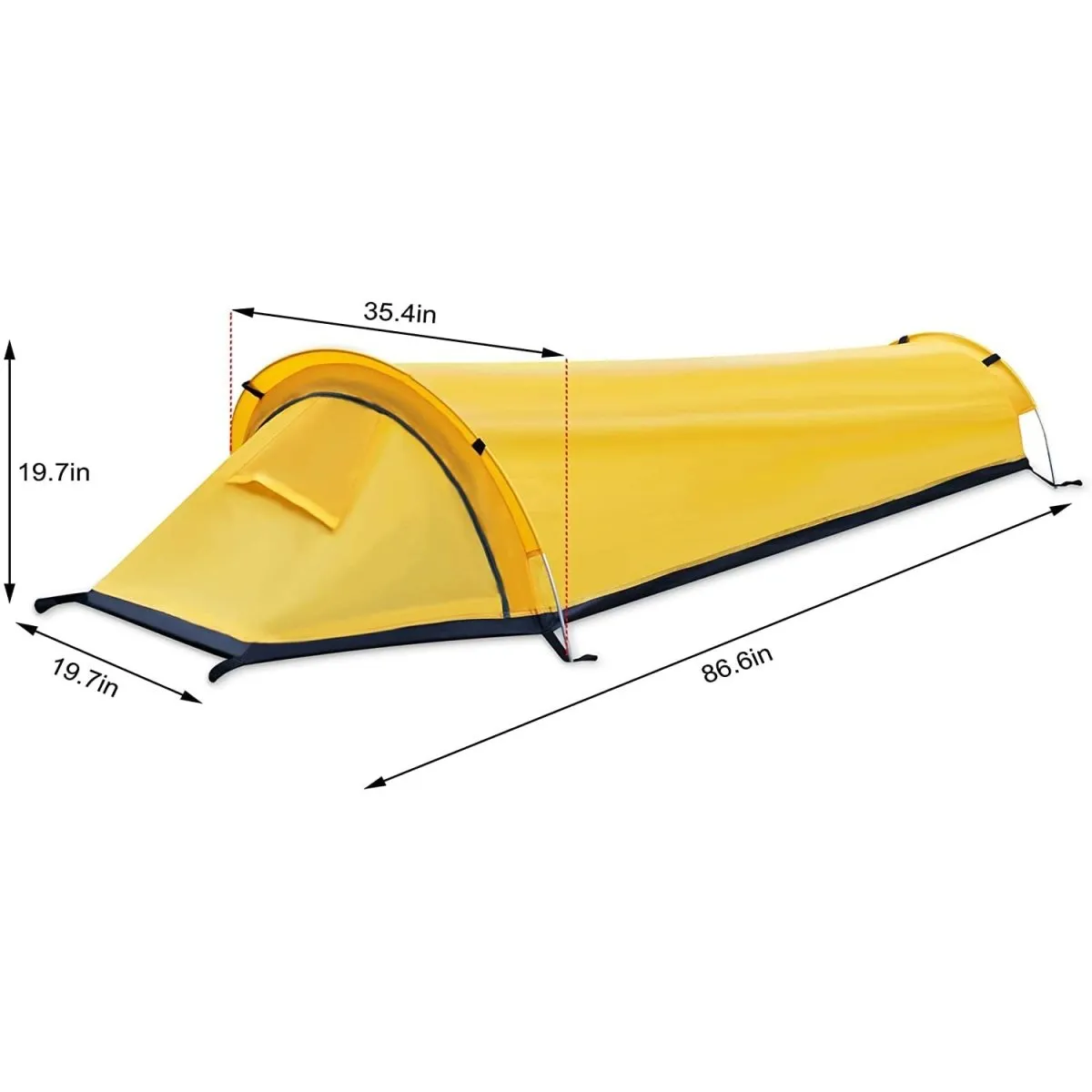 Tente ultralégère pour 1 personne pour le camping et l'ultra-trail Skyline Outdoors - Backpacking tent