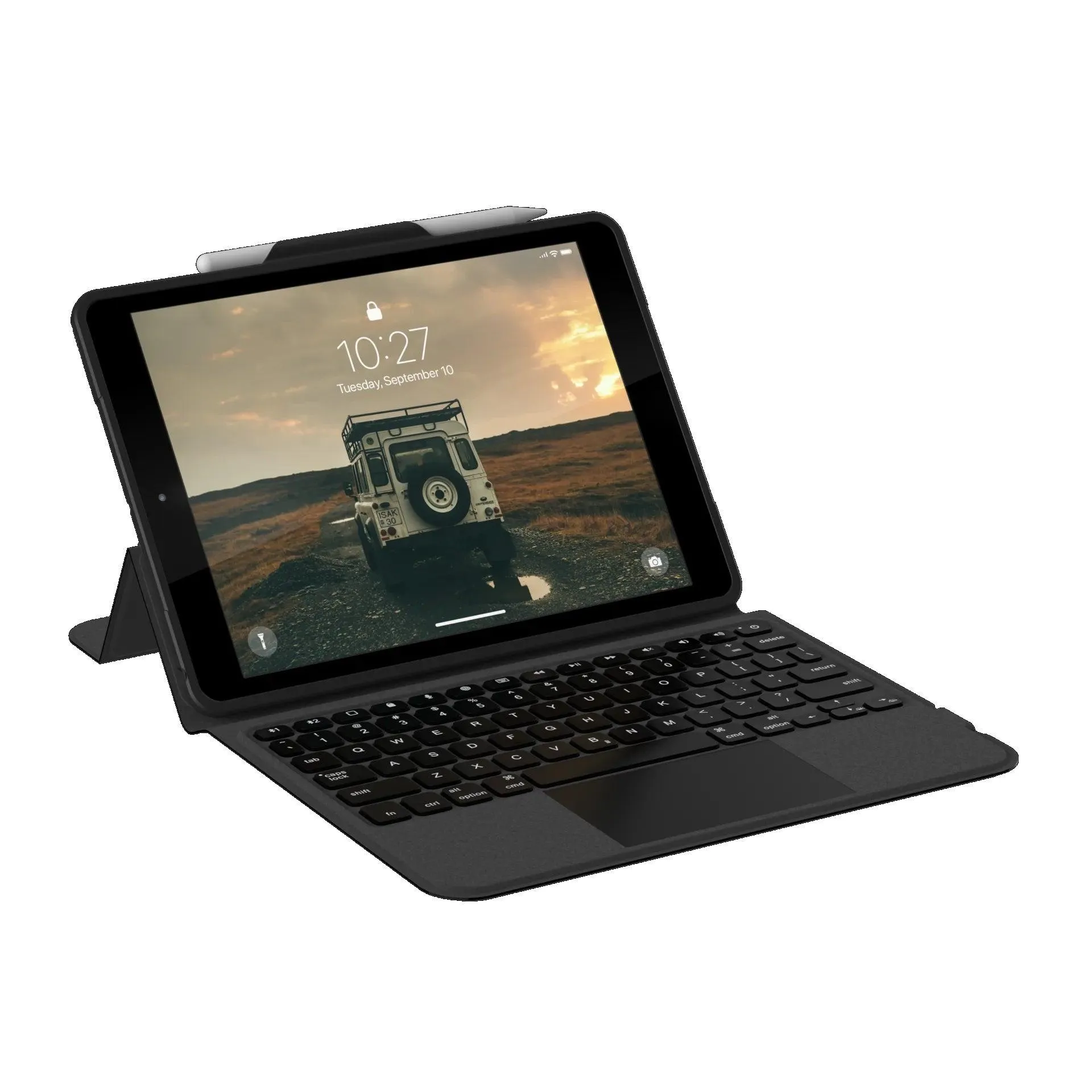 UAG Integrated Bluetooth Keyboard with Trackpad Case For iPad 10.2 9th/8th/7th Gen