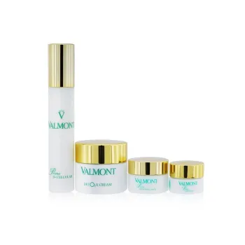 Valmont The Oxygen Symphony Set: Prime Renewing Pack 15ml + Prime B -Cellular 30ml + Prime Contour 5ml + Deto2x Cream 45ml 4pcs 