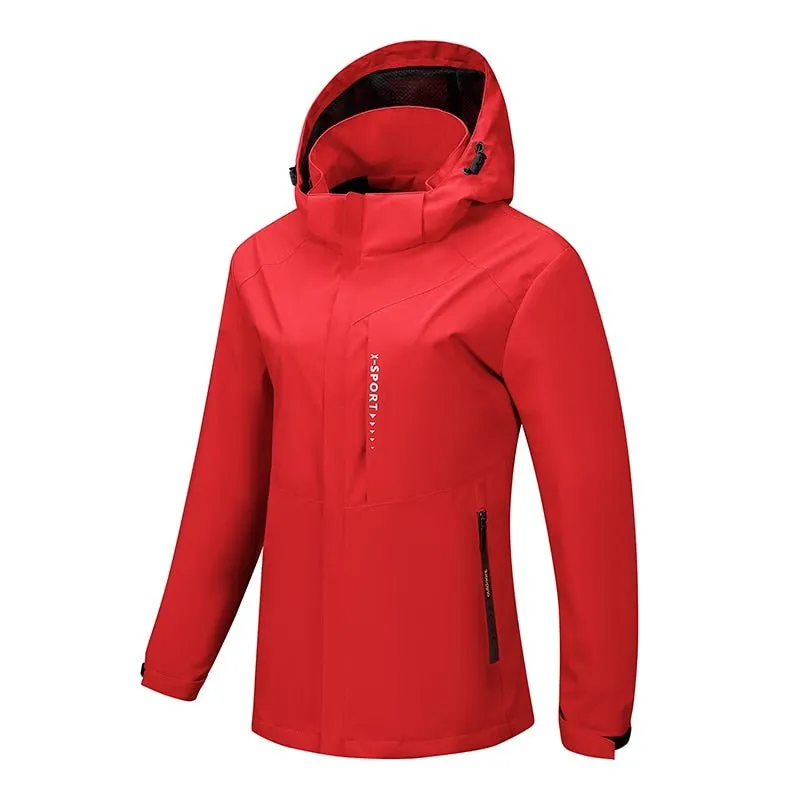 Veste de randonnée imperméable & chaude pour femme MILOOR - X-sport