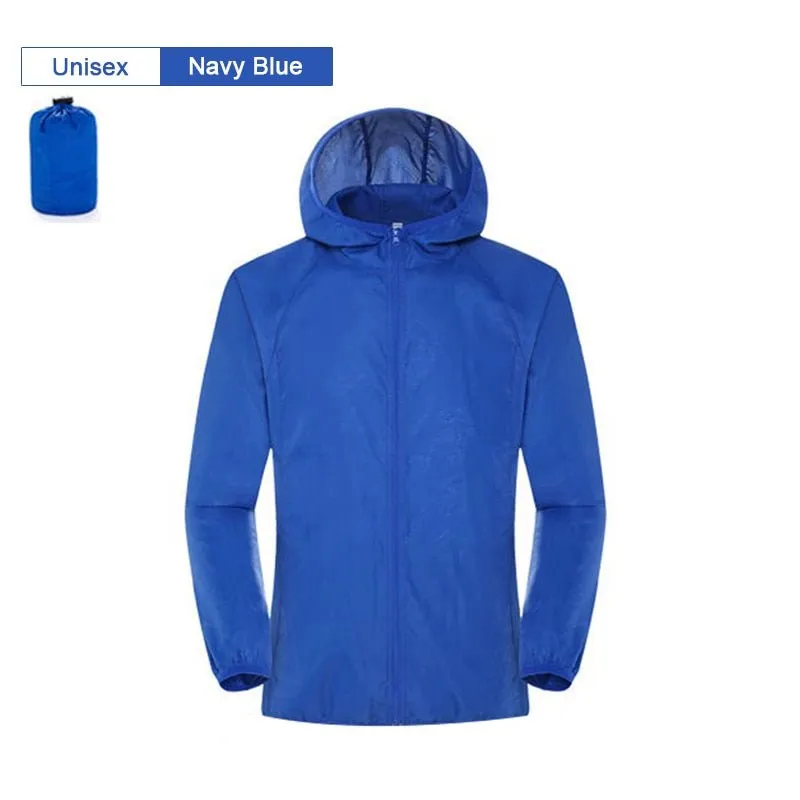 Veste imperméable / coupe-vent ultraléger UPF 40+ 120g LNGXO - UL-Light