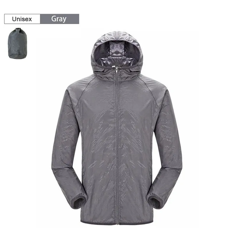 Veste imperméable / coupe-vent ultraléger UPF 40+ 120g LNGXO - UL-Light