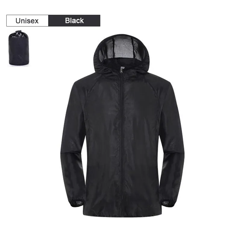 Veste imperméable / coupe-vent ultraléger UPF 40+ 120g LNGXO - UL-Light