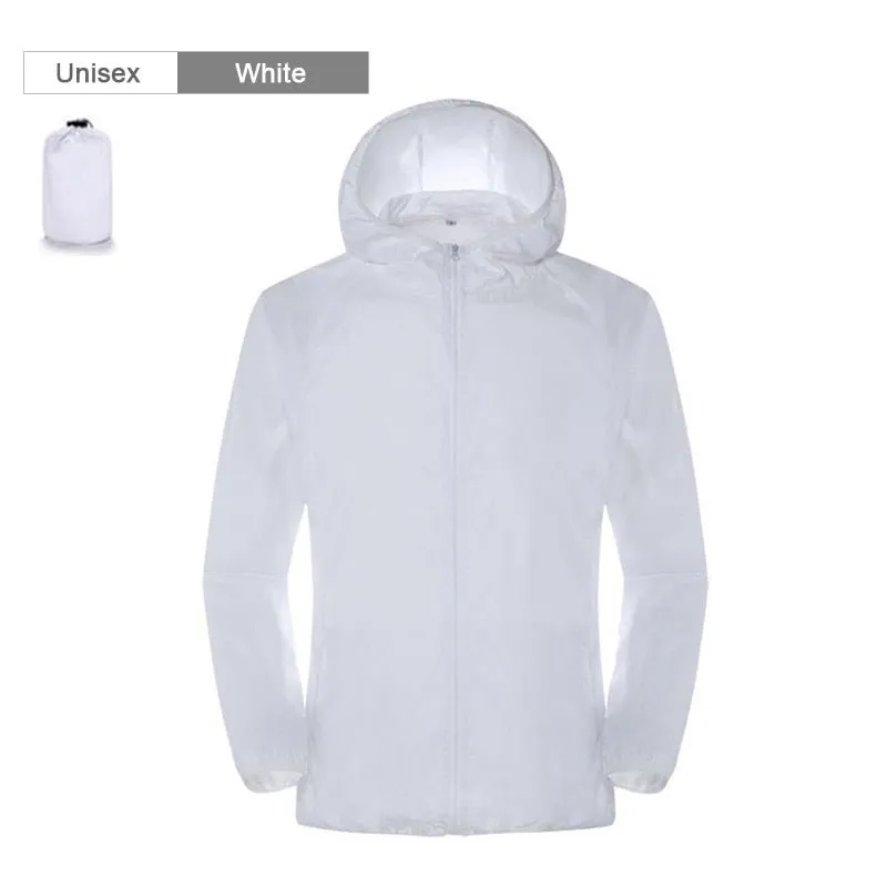 Veste imperméable / coupe-vent ultraléger UPF 40+ 120g LNGXO - UL-Light