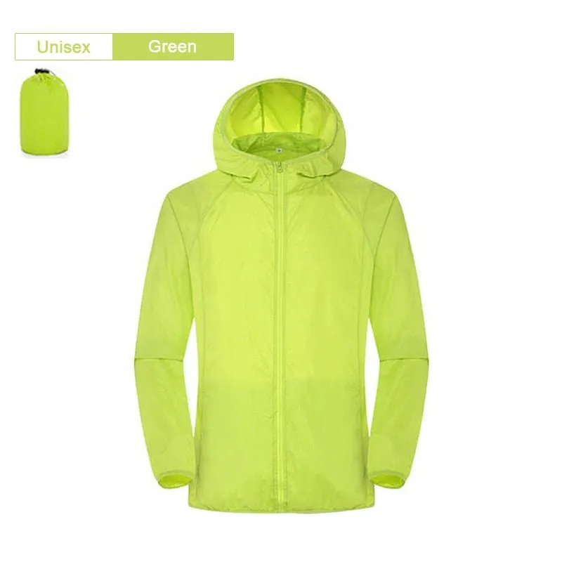 Veste imperméable / coupe-vent ultraléger UPF 40+ 120g LNGXO - UL-Light