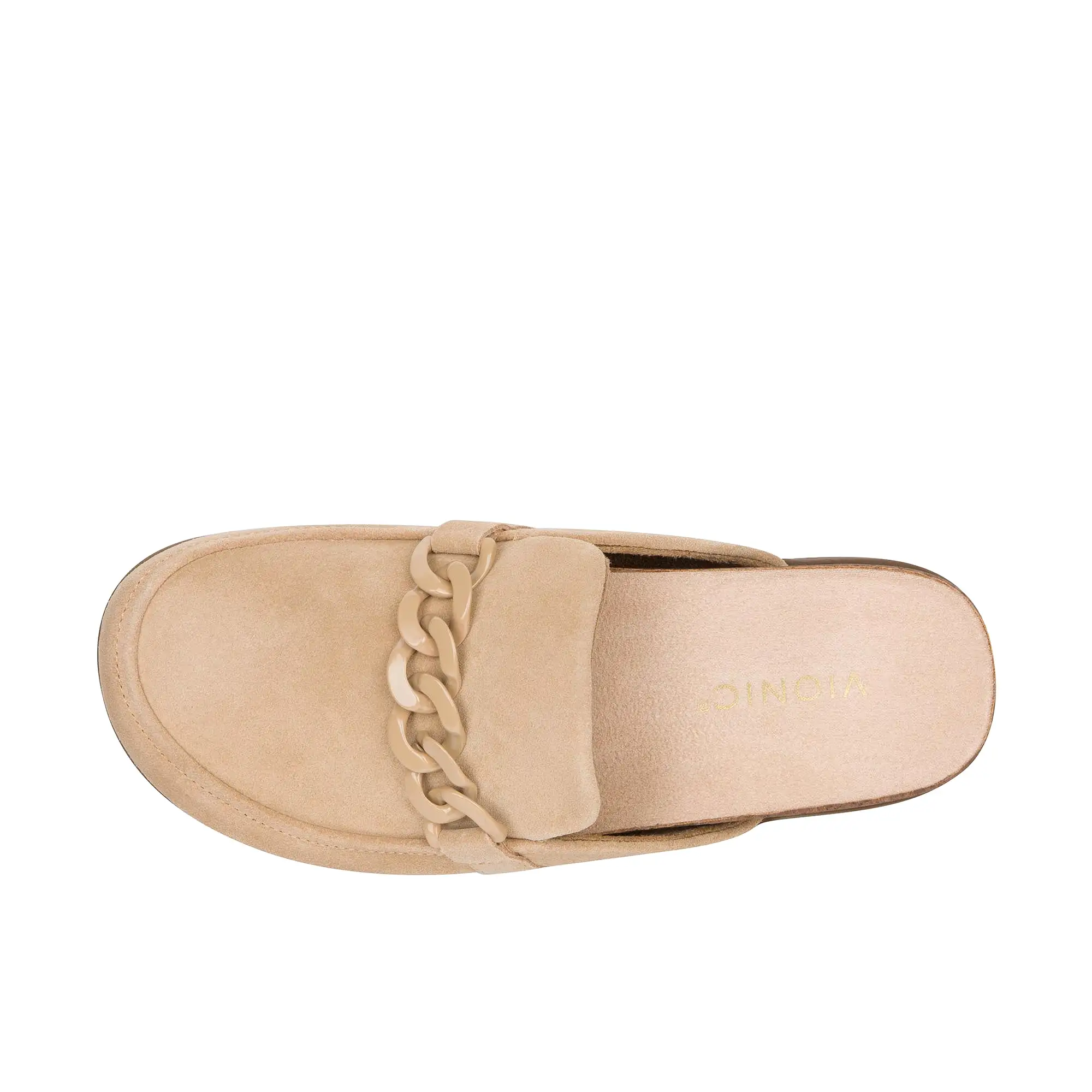 Vionic Womens Georgie Mule Sand Suede