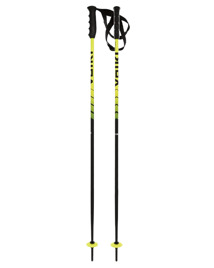 Volkl Speedstick Jr Ski Poles (Pair) - Yellow - 2023